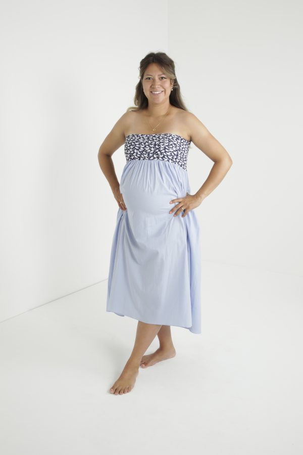 Geburtsrock | Luzia | Taube und blau  | <em>Limited Edition</em>
