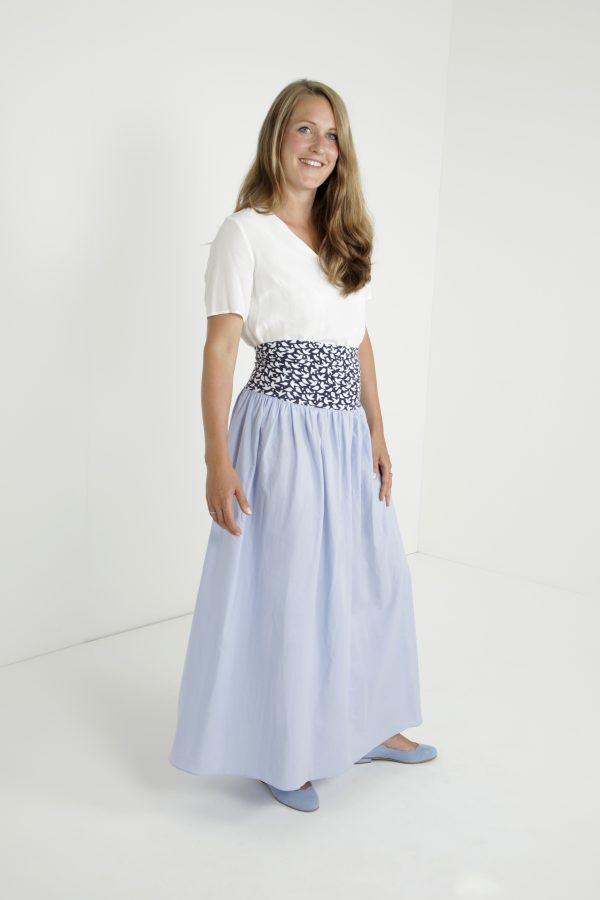 Geburtsrock | Luzia | Taube und blau  | <em>Limited Edition</em> – Bild 5